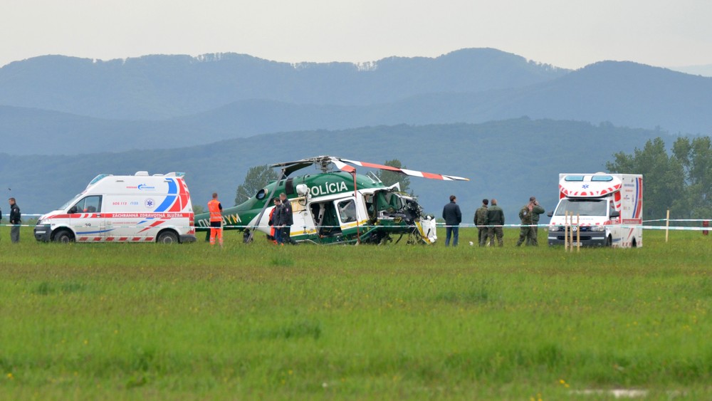 Prešov padnutý vrtuľník 3