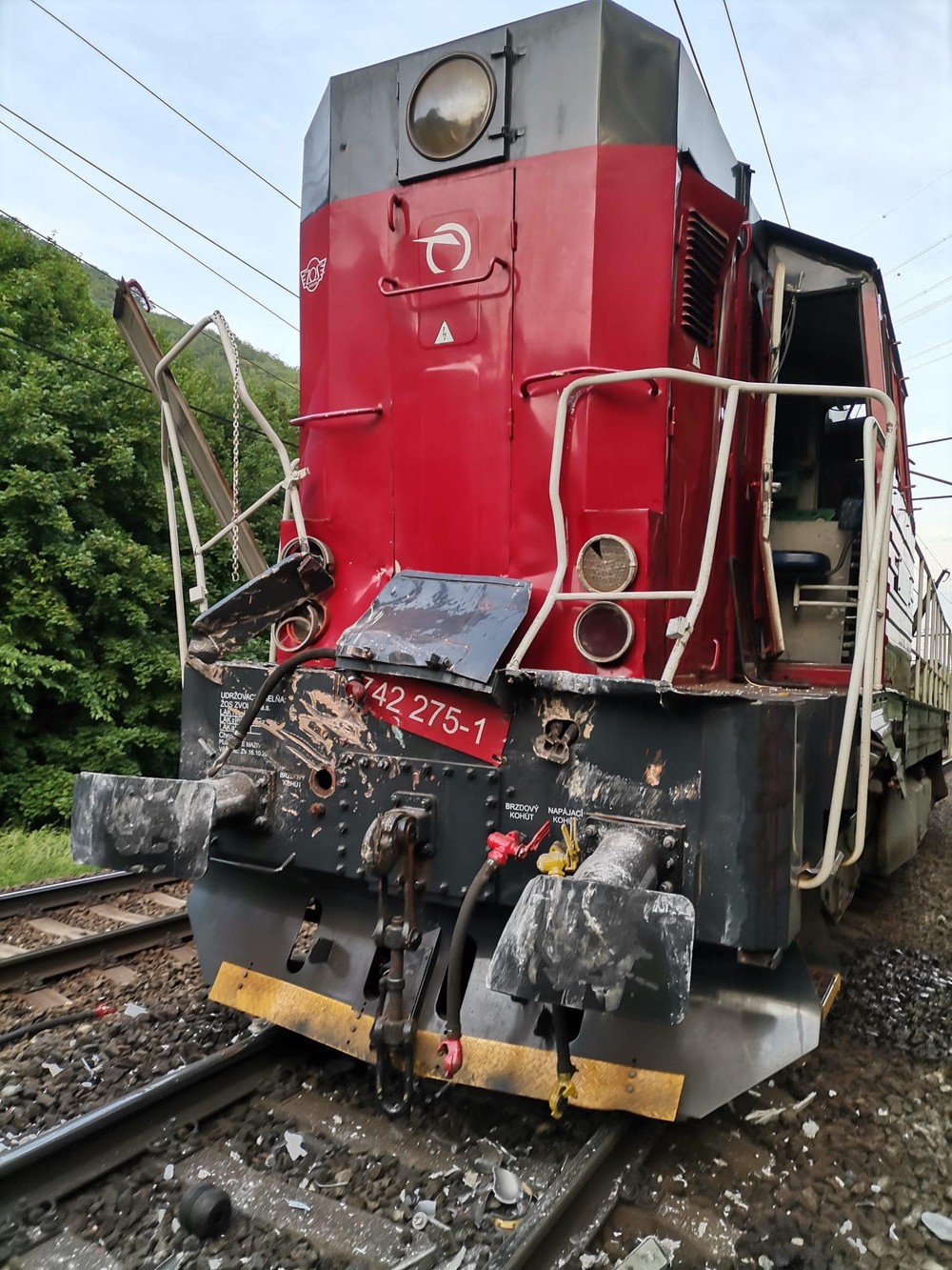 Vlaková nehoda pri Vrútkach