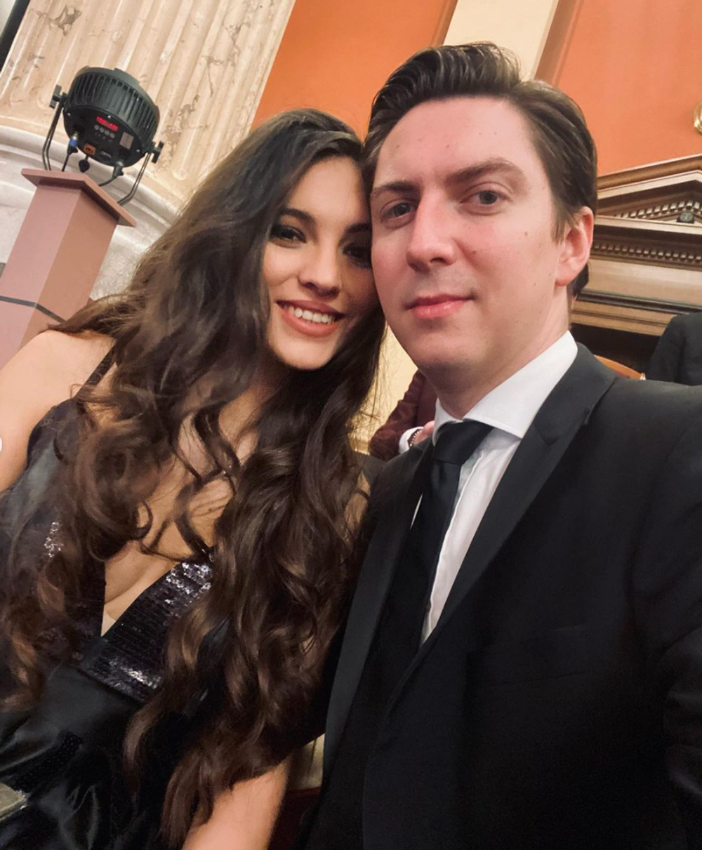 Martin Donutil a Sára Affašová