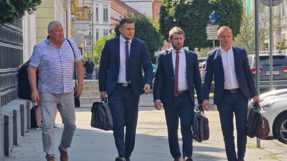 Dušan Kováčik na súde v Banskej Bystrici 