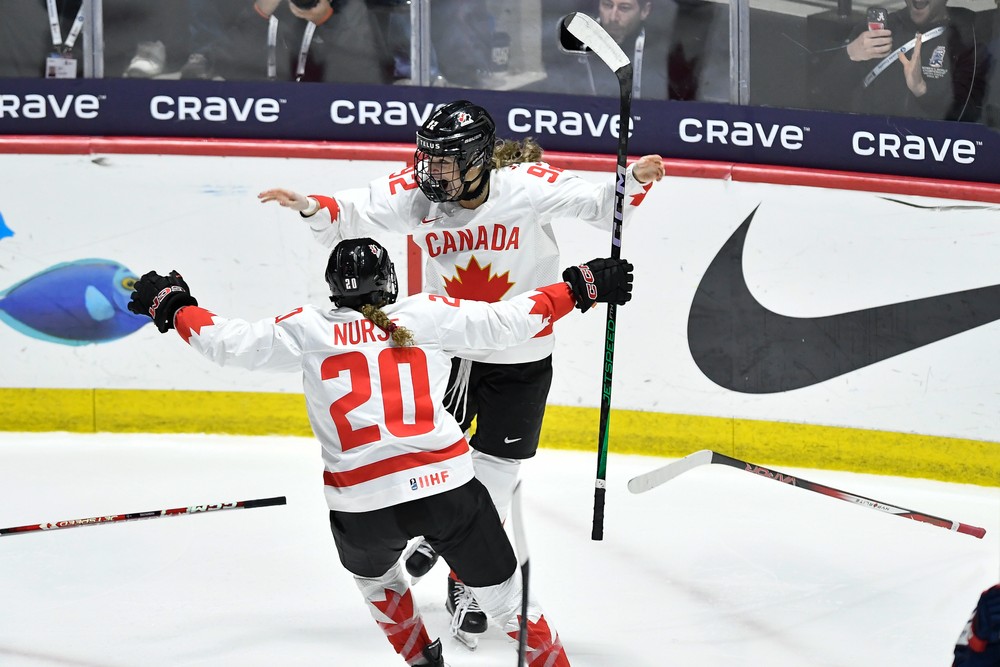USA Kanada Hokej Ženy MS Finále (6)
