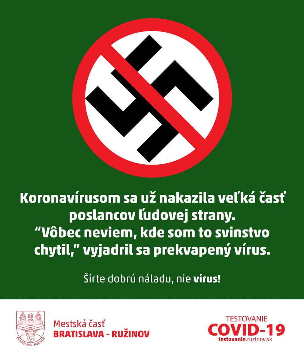 Vtipné plagáty z Ružinova