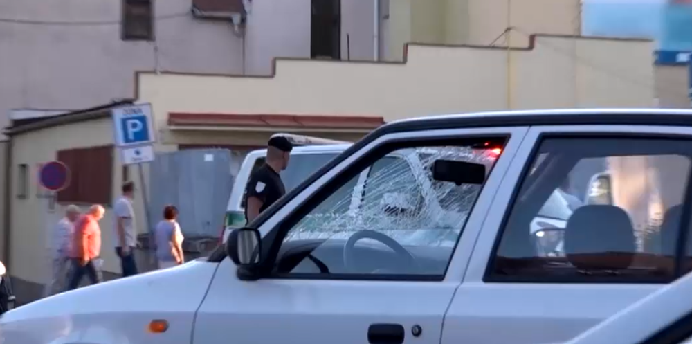 chodca zrazilo auto