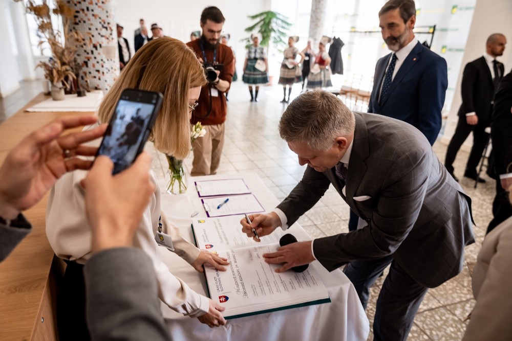 Premiér Robert Fico