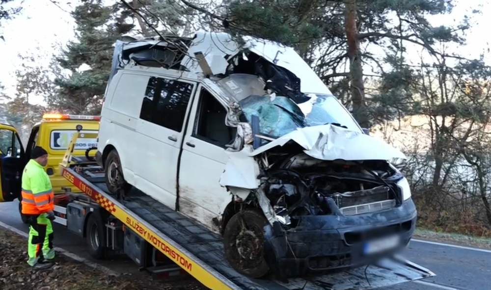 Havarovaná dodávka 3