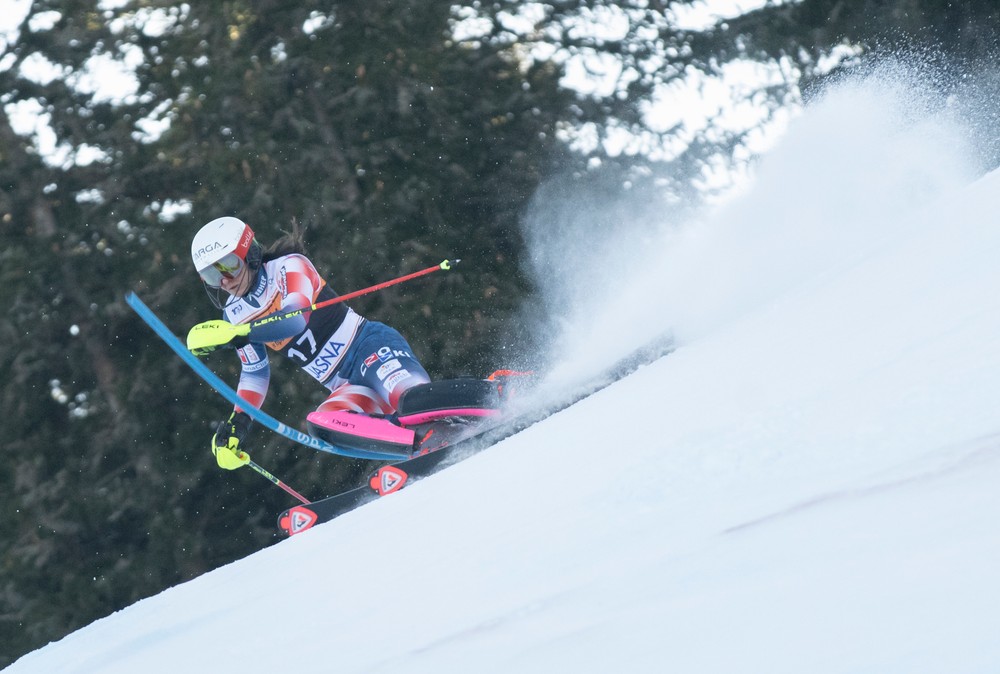 Jasná slalom lyžovanie Zrinka Ljutičová