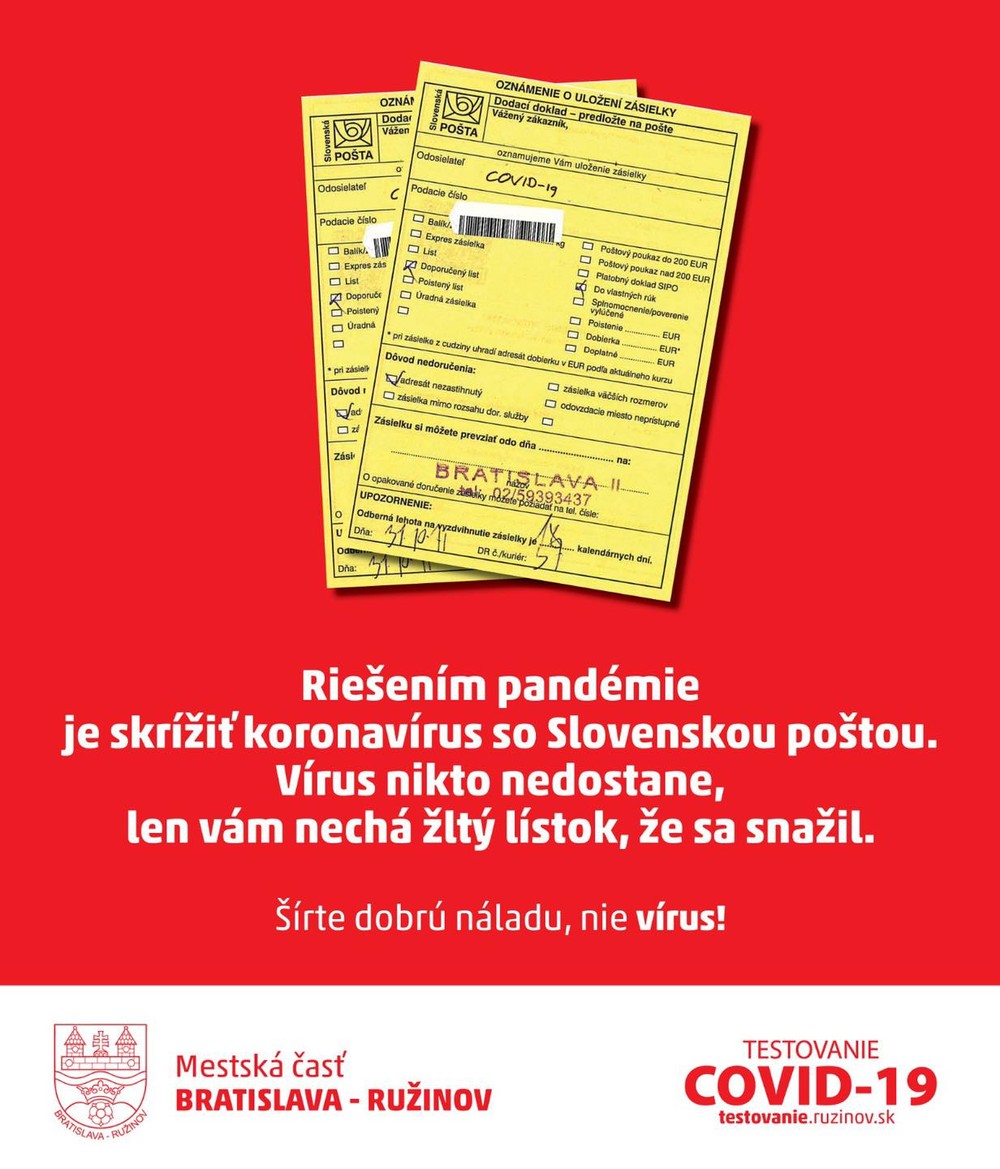 Vtipné plagáty z Ružinova