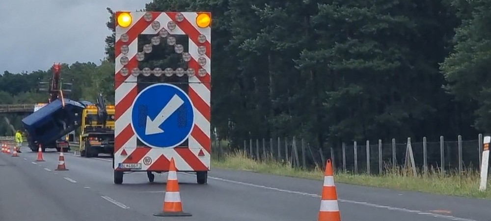 Vážna dopravná nehoda na diaľnici