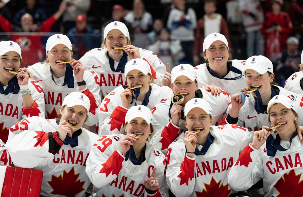 USA Kanada Hokej Ženy MS Finále (2)