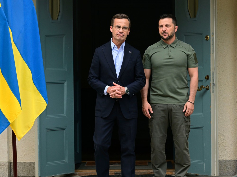 Ukrajina Švédsko Zelenskyj návšteva (3)