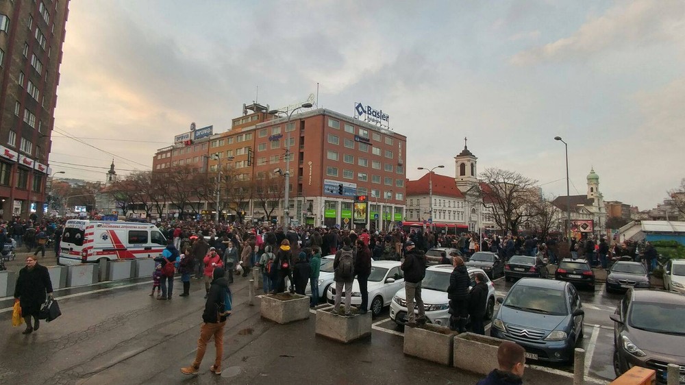 Zhromaždenie v Bratislave