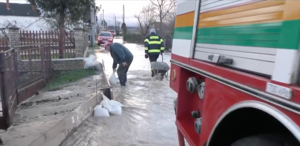 Záplavy v sninskom okrese 