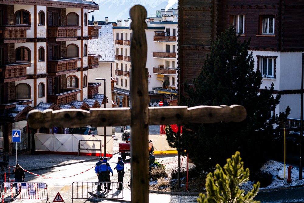 Požiar v bare vo Švajčiarsku 3