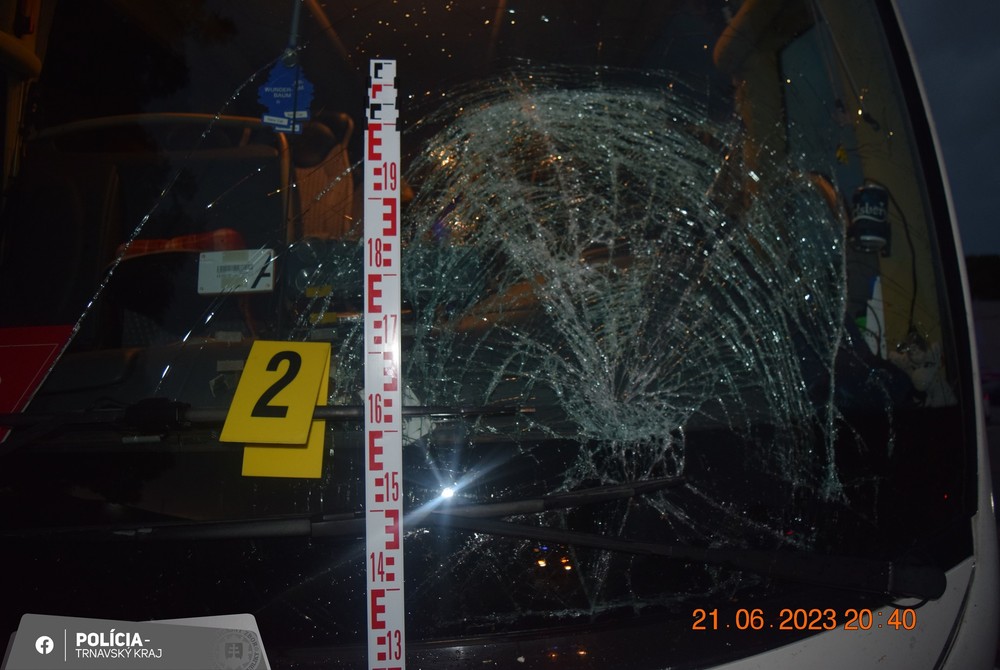 Nehoda v Piešťanoch