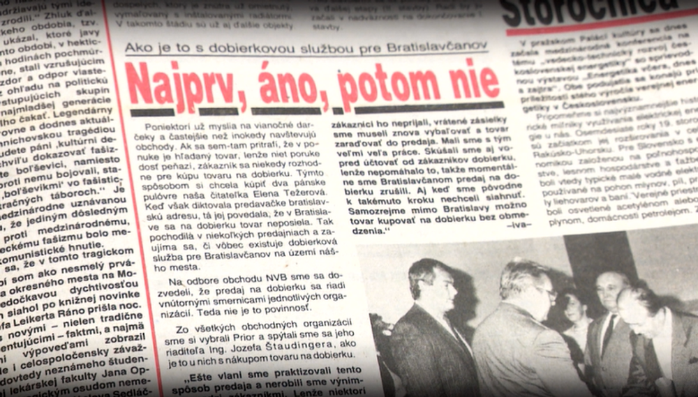 Exkurzia do histórie: O čom sa písalo 16. novembra 1989
