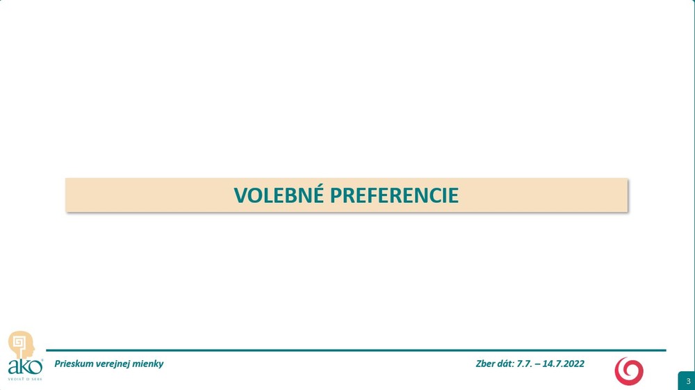 Volebné preferencie 1