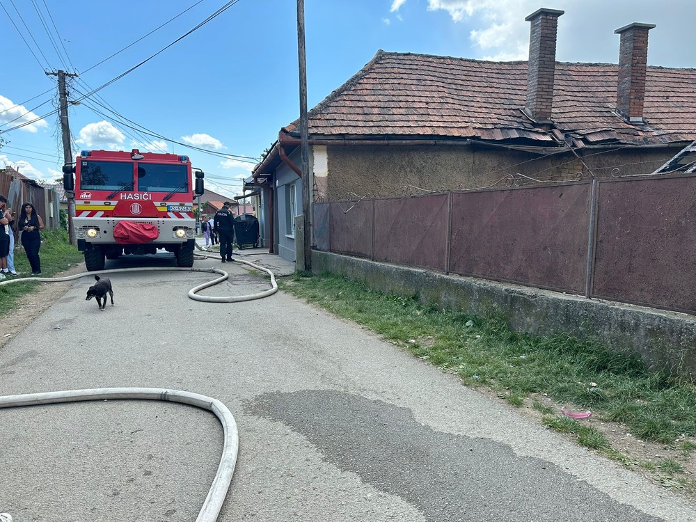 požiar altánku
