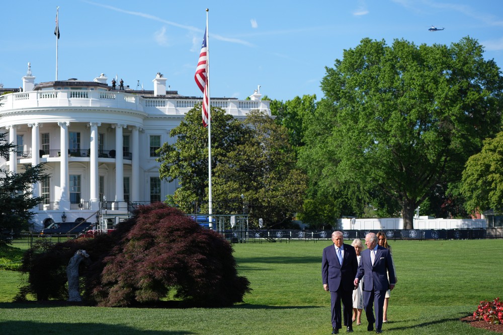 Kráľ Karol III. na návšteve USA