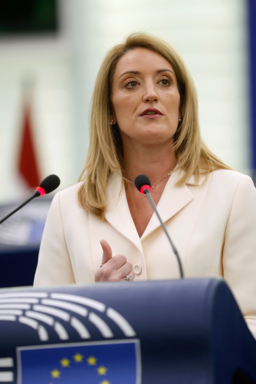Predsedníčka Európskeho parlamentu Roberta Metsola