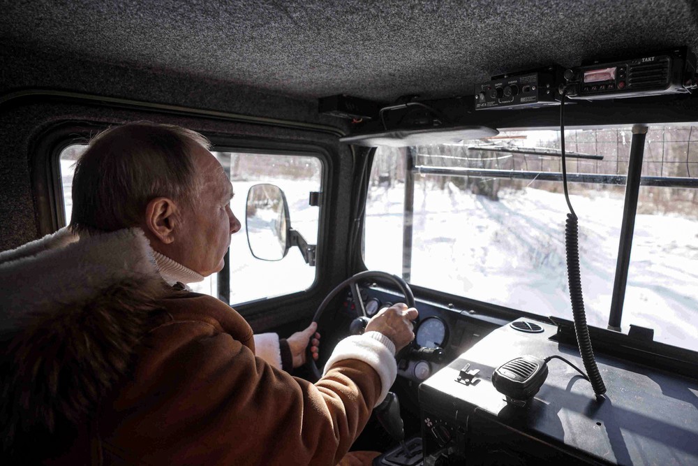 Vladimír Putin na výlete