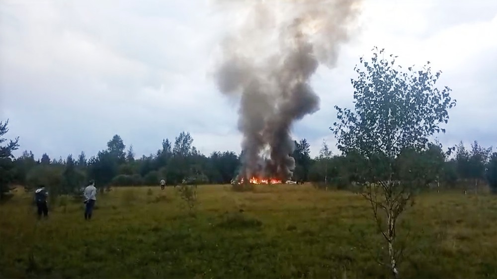 rusko prigožin lietadlo pád (2)