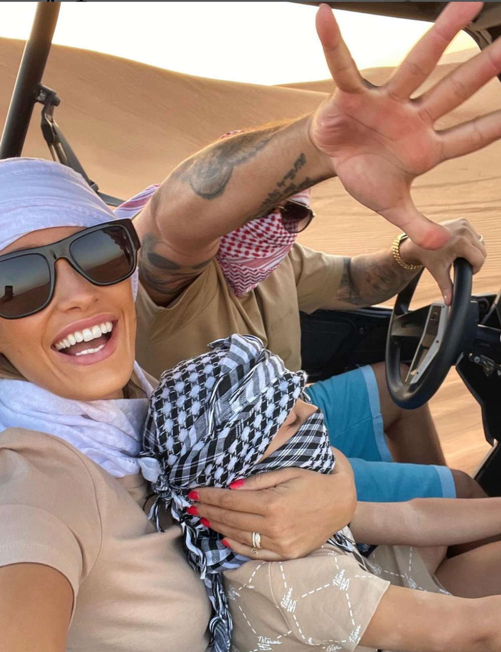 Jasmina a Rytmus v Dubaji