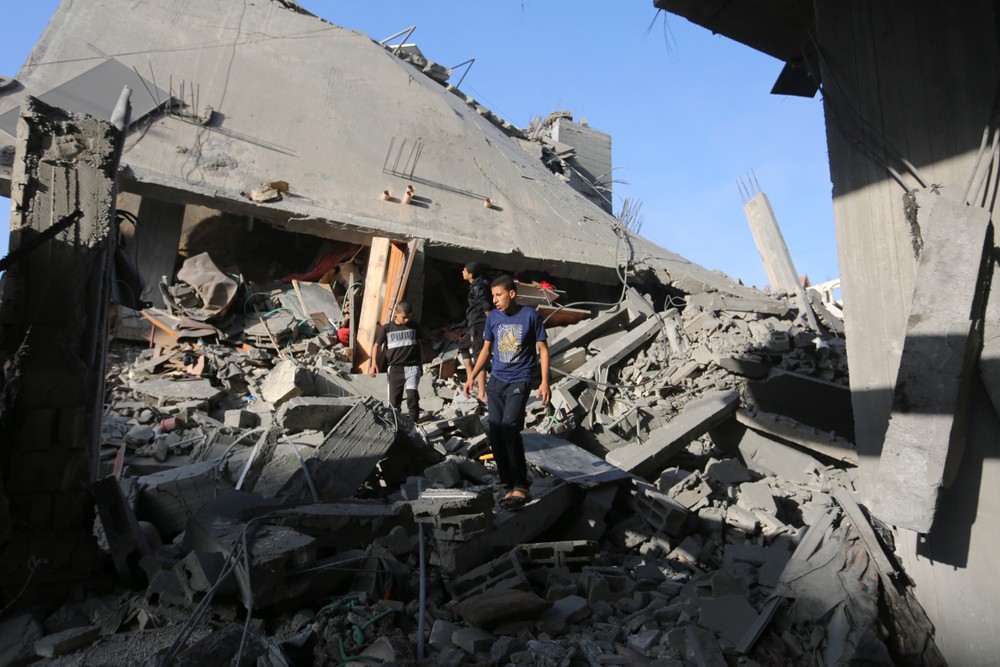 Gaza Izrael Rafah Palestína (3)