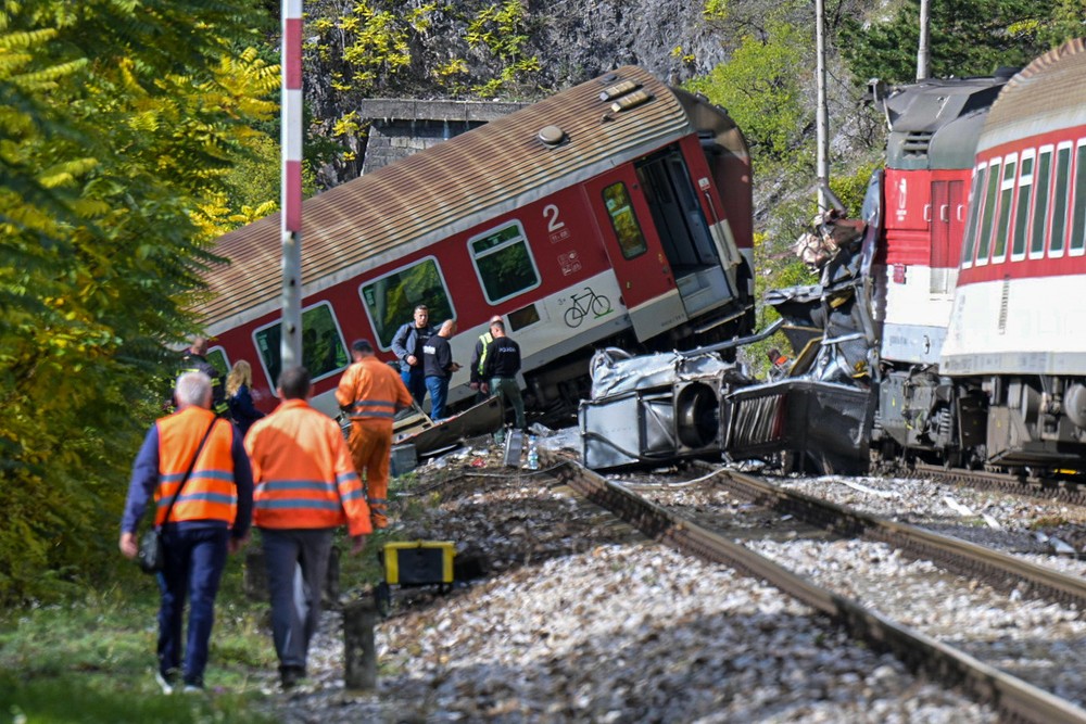 Zrážka dvoch vlakov pri Rožňave 