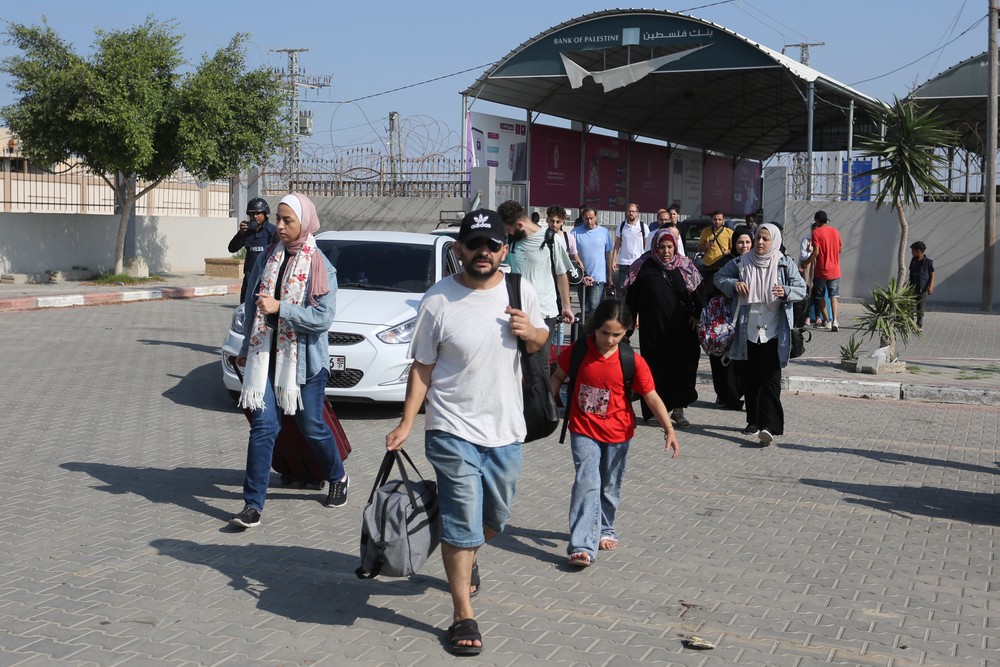 izrael vojna gaza Hraničný priechod medzi pásmom Gazy a Egyptom (5)
