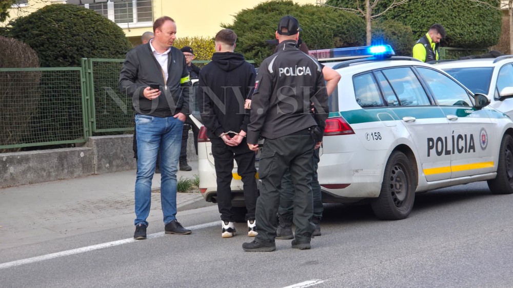 Útok nožom - útočník