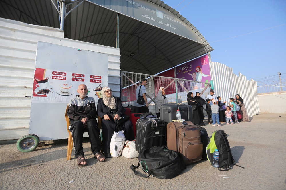 izrael vojna gaza Hraničný priechod medzi pásmom Gazy a Egyptom (1)