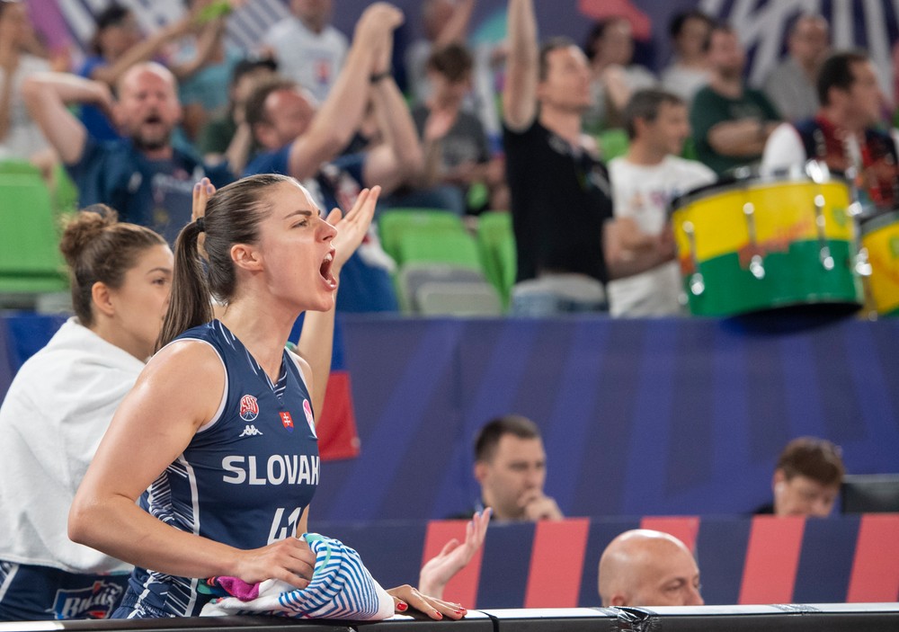 Slovensko - Turecko, ME v basketbale žien