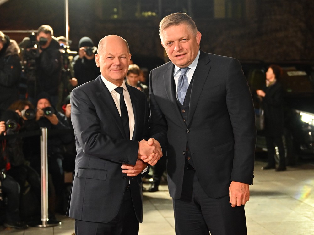 Robert Fico Olaf Scholz Nemecko Berlín návšteva (5)