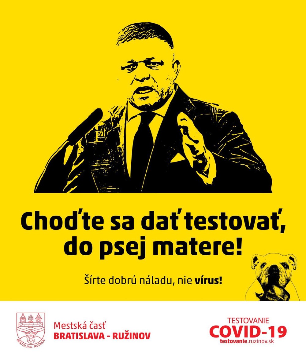 Vtipné plagáty z Ružinova