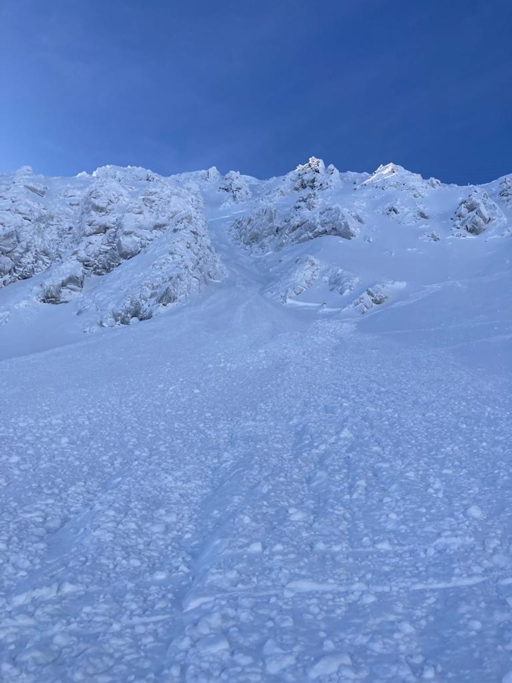 Lavína v Nízkych Tatrách