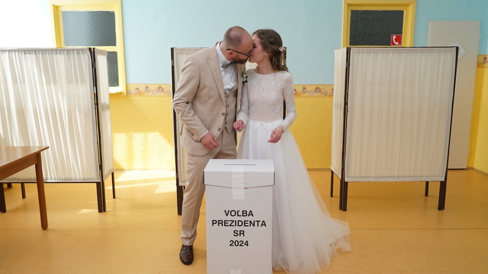 mladomanželia voľby 