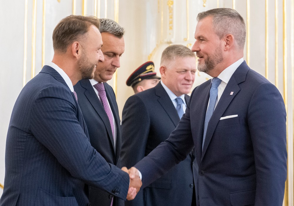 Stretnutie predsedov koaličných strán s prezidentom Petrom Pellegrinim