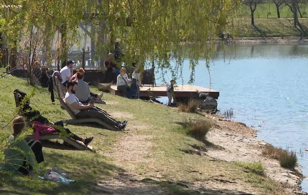 Pekné počasie v apríli 5