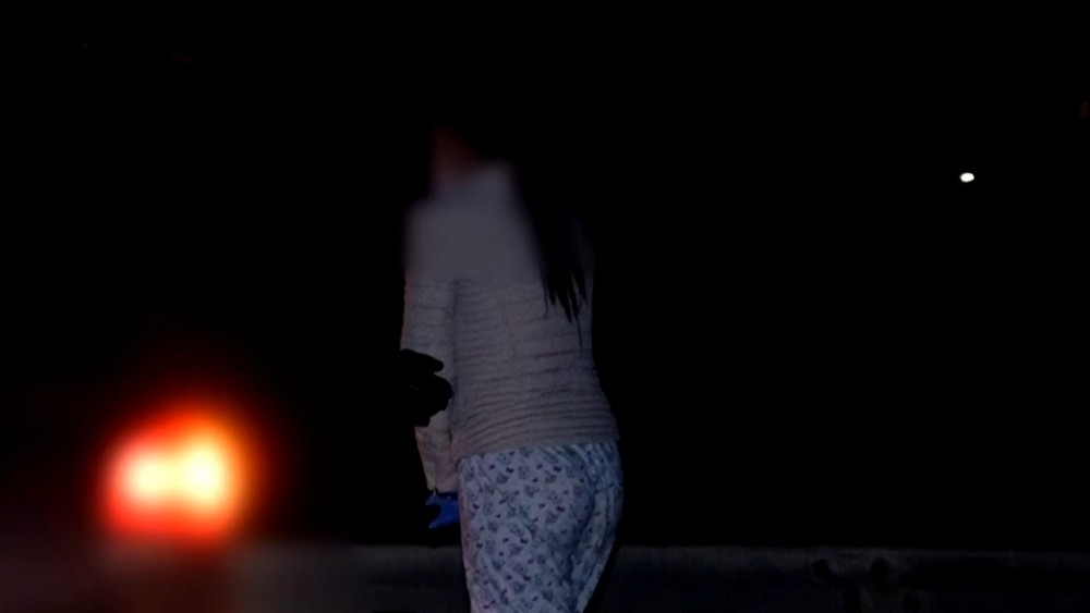 Jedna žena bola dokonca v pyžame.