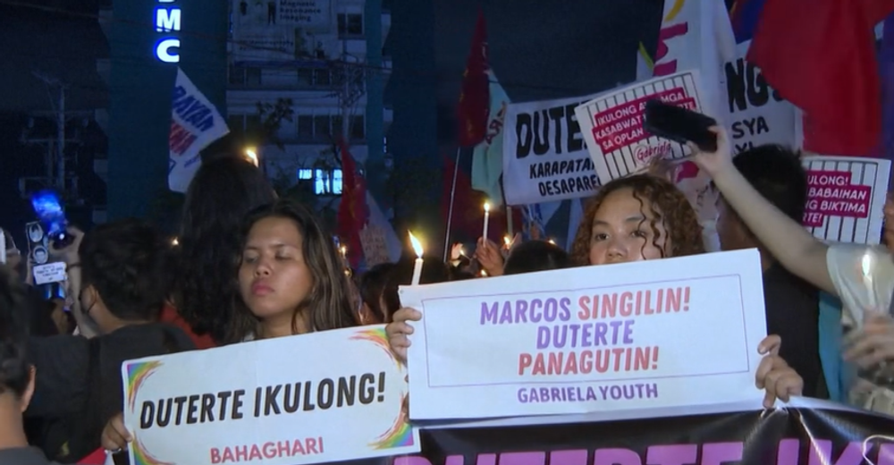 Pochod proti Dutertemu