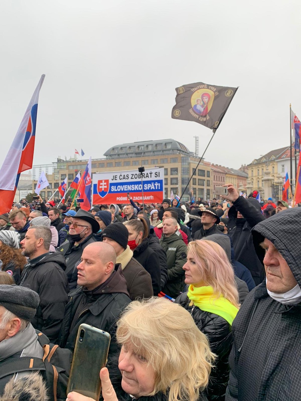 V Bratislave sa koná protest proti vláde