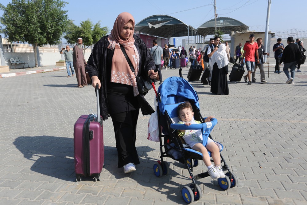 izrael vojna gaza Hraničný priechod medzi pásmom Gazy a Egyptom (3)