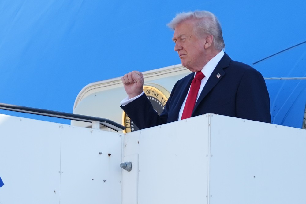 Americký prezident Donald Trump v Izraeli