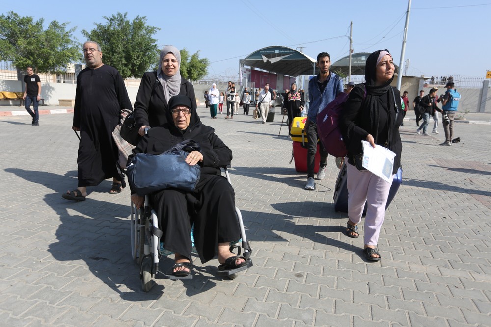 izrael vojna gaza Hraničný priechod medzi pásmom Gazy a Egyptom (6)