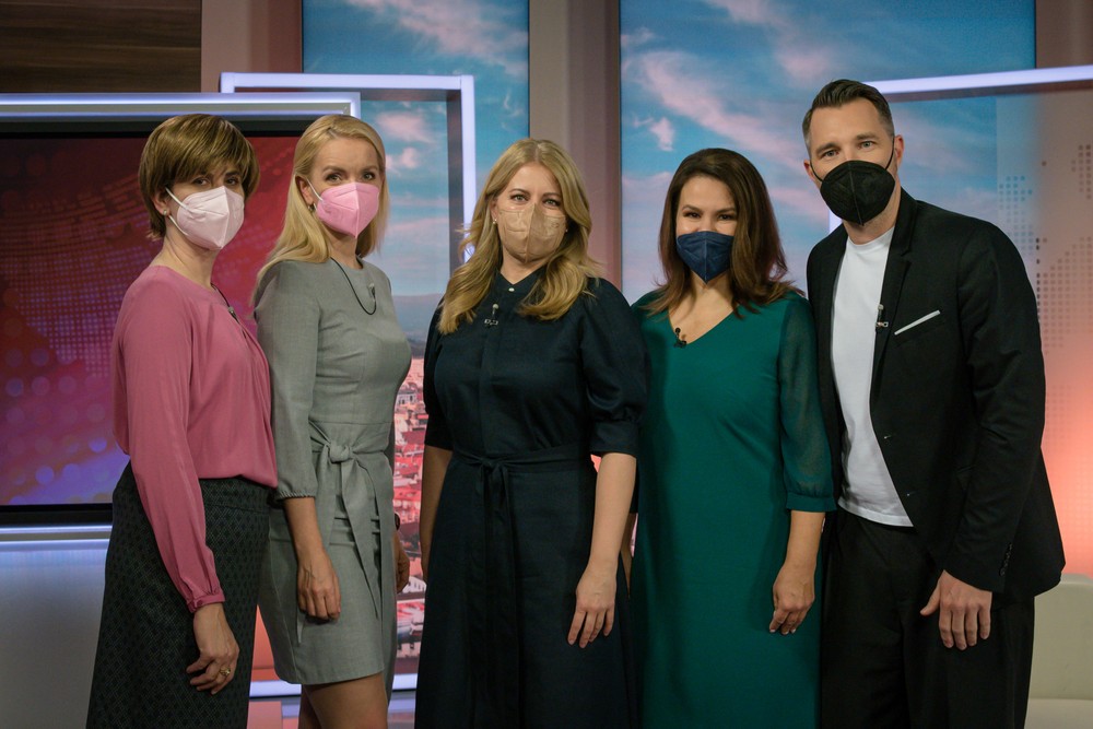 Prezidentka Zuzana Čaputová v TV JOJ 