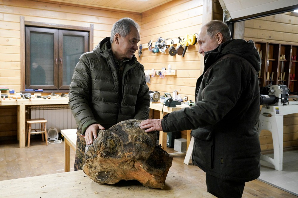 Vladimír Putin na dovolenke