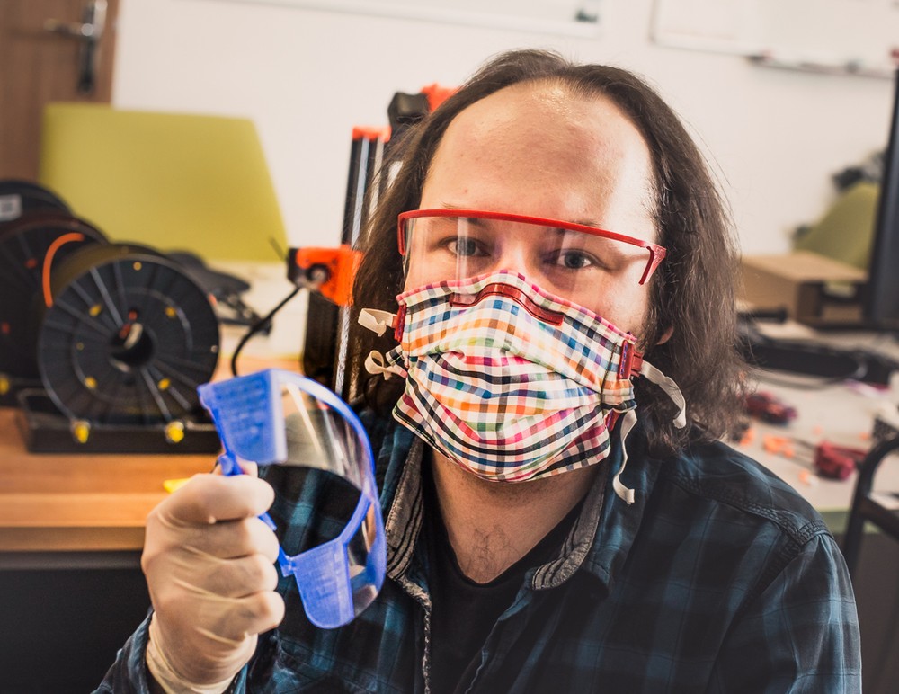 Doktorand Štefan Dunaj v GEKON Lab-e