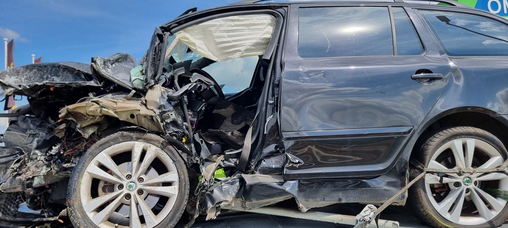 Nehoda za obcou Blatné