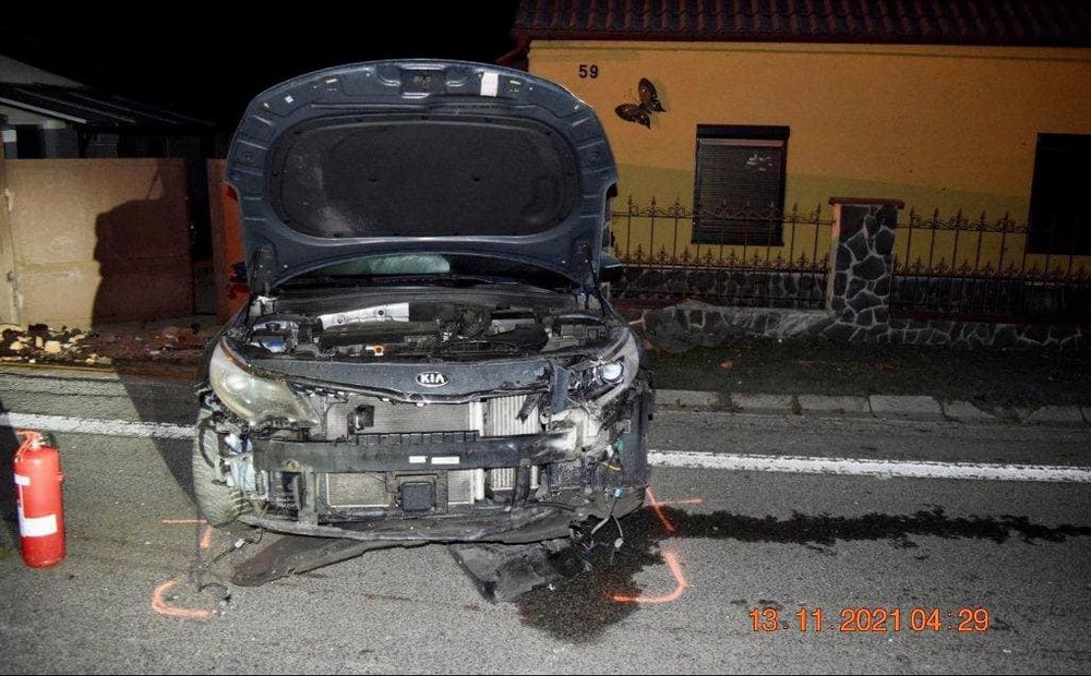 Nehoda v obci Koniarovce 3