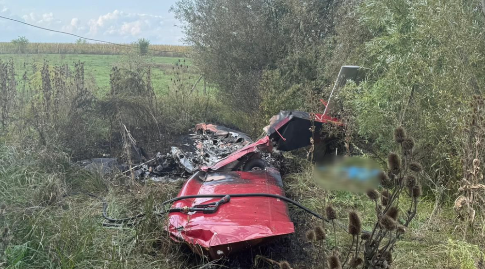 Pád lietadla pri Štúrove